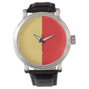 Naples city flagga italien symbol napoli armbandsur