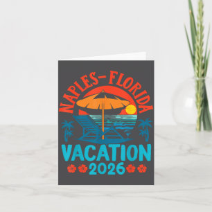 Naples Florida 2026 Familjesemester Strand Sommar  Kort