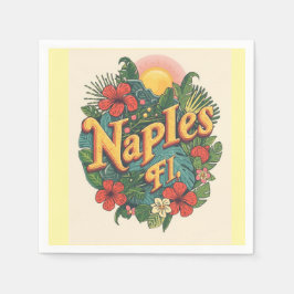 Naples florida drömmande pappersservett