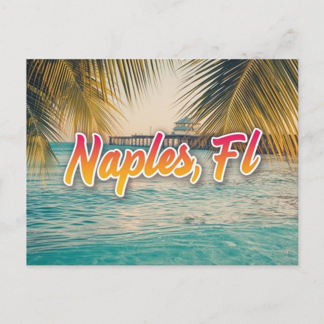 Naples florida drömmar  vykort (Framsida)
