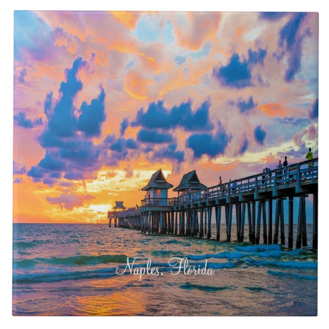 Naples, Florida Kakelplatta (Framsidan)