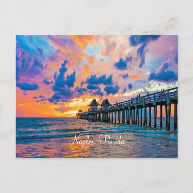 Naples, Florida scenic Postcard Helg Vykort (Framsida)