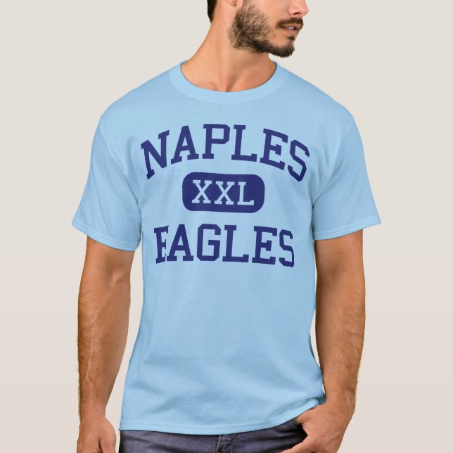 Naples - örnar - högstadium - Naples Florida Tee (Framsida)