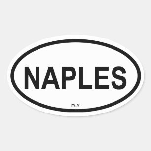 NAPLES OVALT KLISTERMÄRKE