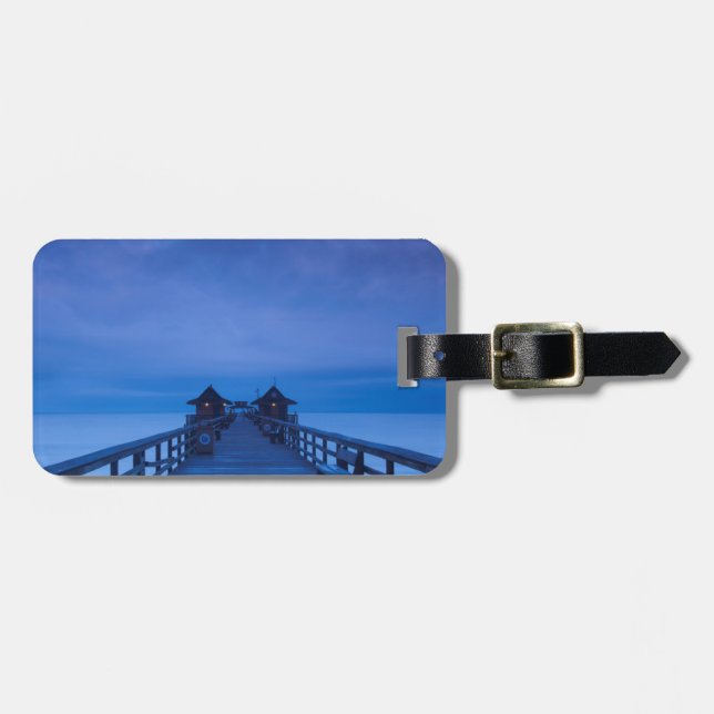 Naples Pier, gryning Bagagebricka (Horisontell Framsida)