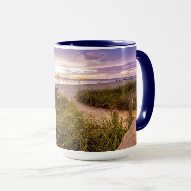 Naples strandkust och lugnhav | Florida Mugg (Framsida höger)