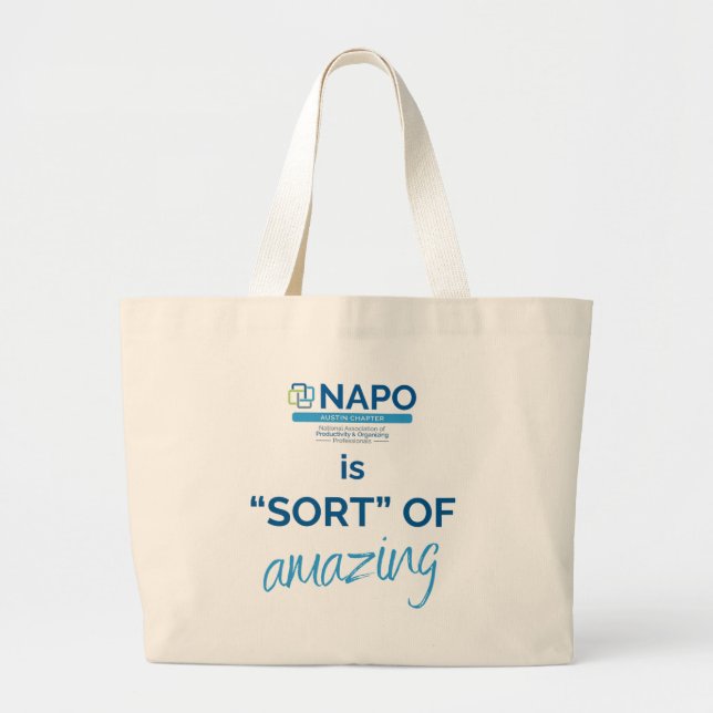NAPO Austin är en sorts Fantastisk-tote-bag Jumbo Tygkasse (Framsidan)