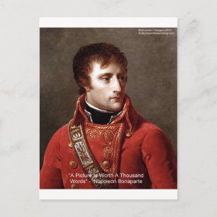 Napoleon "1000 ord" T-shirts, Muggar, Kort, Presen Vykort