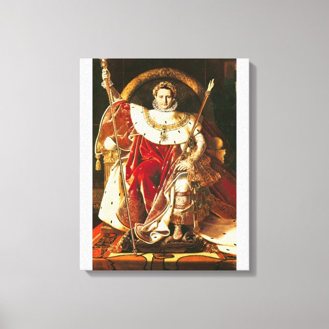 Napoleon 1806 canvastryck (Framsida)