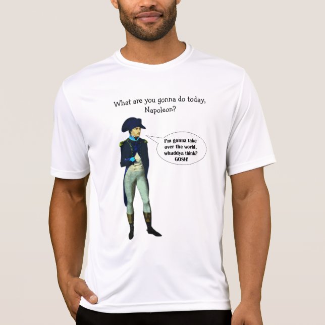 Napoleon är dynamit! t shirt (Framsida)