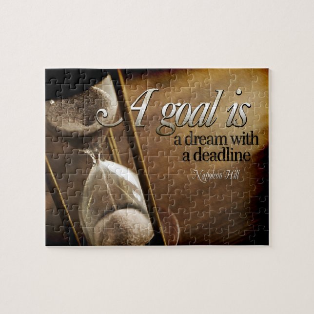 Napoleon Backe inspirationsoffert "Ett mål" Pussel (Horisontell)