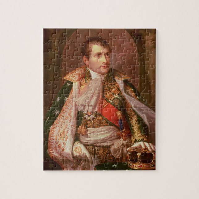 Napoleon Bonaparte (1769-1821), som kung av Pussel (Vertikal)