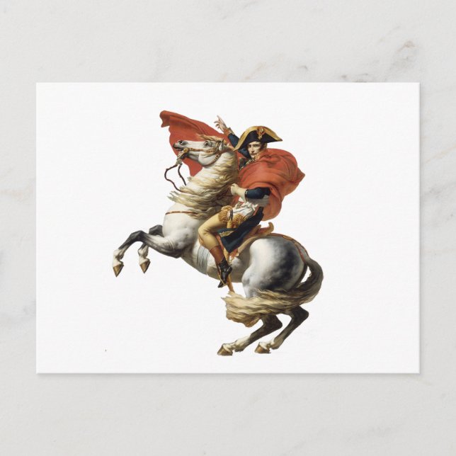 Napoleon Bonaparte 1800 Vykort (Framsida)