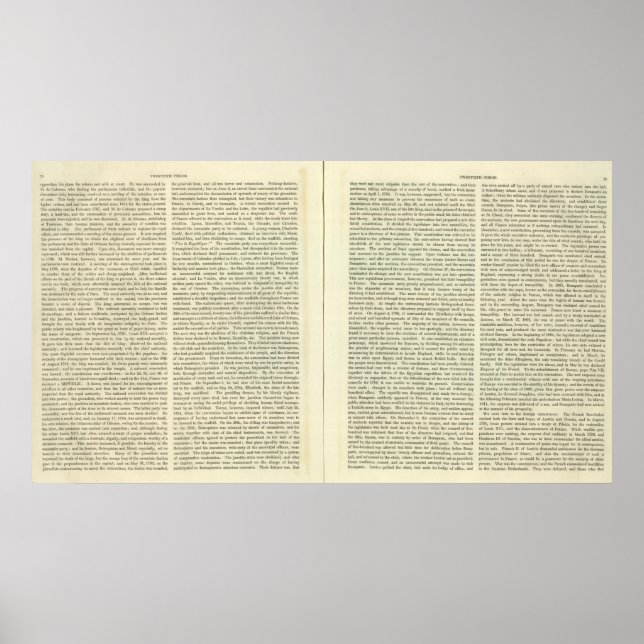 Napoleon Bonaparte 1811 AD 3 Poster (Framsidan)