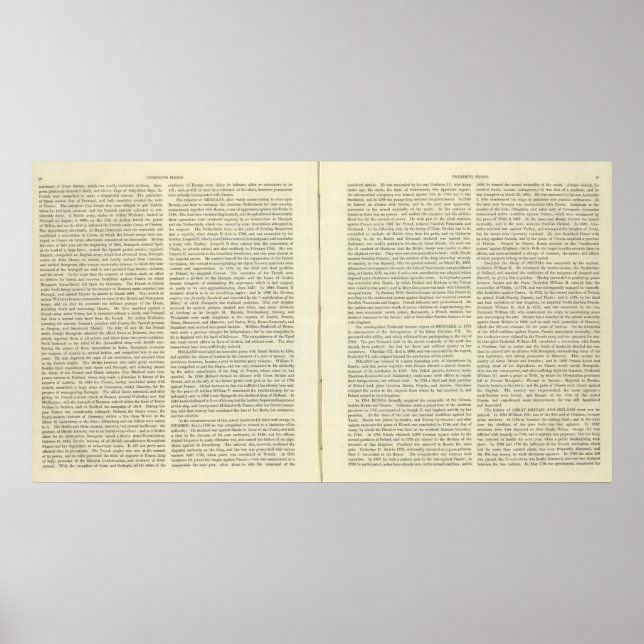 Napoleon Bonaparte 1811 AD 4 Poster (Framsidan)