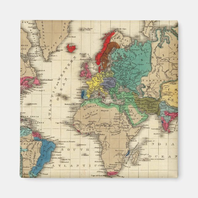 Napoleon Bonaparte 1811 AD Magnet (Framsidan)