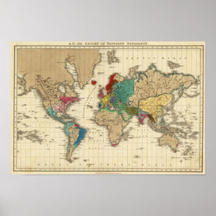 Napoleon Bonaparte 1811 AD Poster