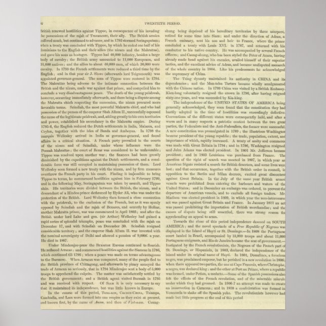 Napoleon Bonaparte 1811 AD Poster (Framsidan)