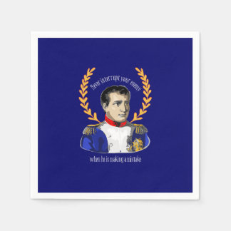Napoleon Bonaparte - avbryt aldrig din fiende Pappersservett