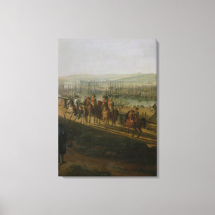 Napoleon Bonaparte besökte lägret på Canvastryck