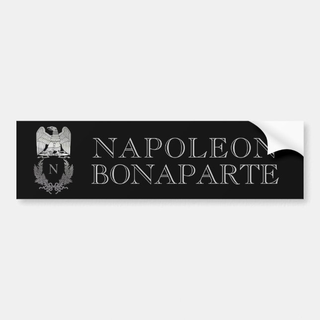 Napoleon Bonaparte Bildekal (Framsidan)