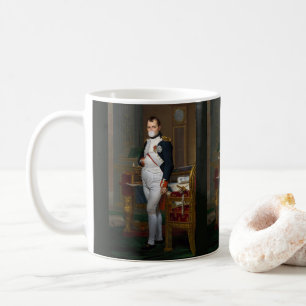 Napoleon Bonaparte blåste en vit bubbelgummi Kaffemugg