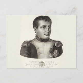 Napoleon Bonaparte Elegant Antique Engrave Vykort