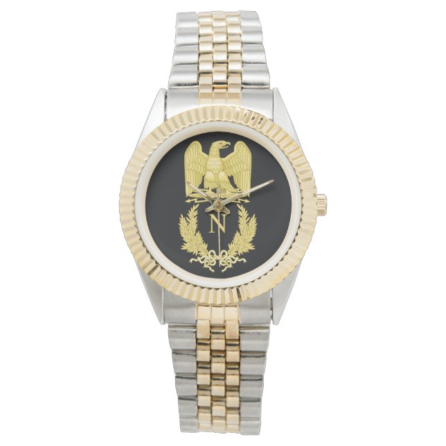 Napoleon Bonaparte Emblem Armbandsur (Framsida)