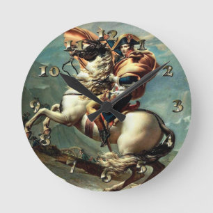 Napoleon Bonaparte Emperor Frankrike Rund Klocka