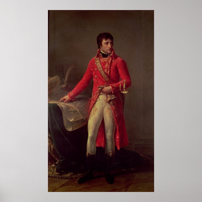 Napoleon Bonaparte First Consul, 1802 Poster (Framsidan)