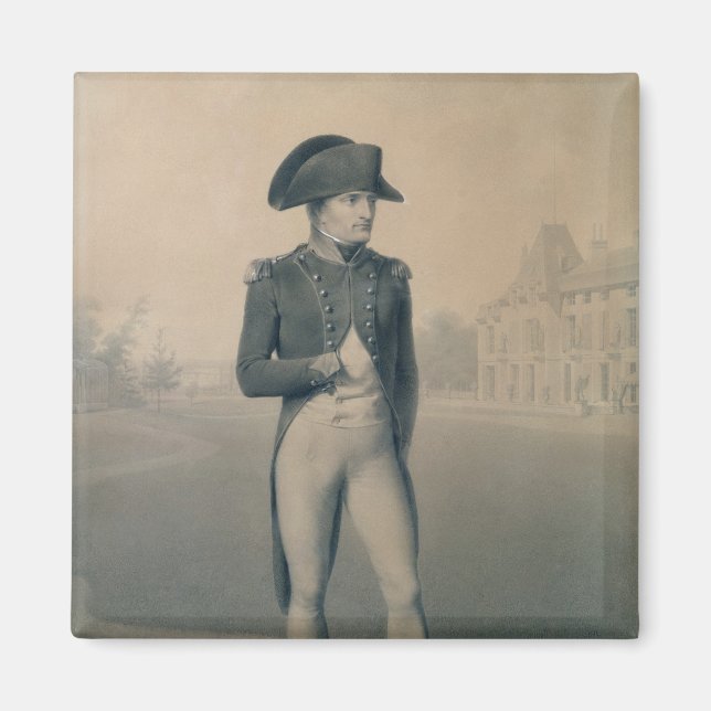 Napoleon Bonaparte First Consul i Malmaison Magnet (Framsidan)