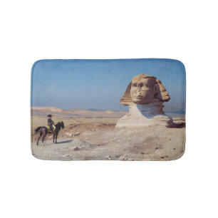 Napoleon Bonaparte Före Sphinx (av Gérôme) Badrumsmatta