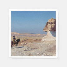 Napoleon Bonaparte Före Sphinx (av Gérôme)