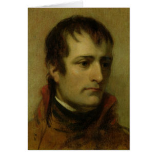 Napoleon Bonaparte första konsul, 1802 Hälsningskort