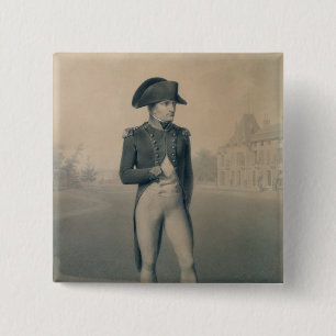 Napoleon Bonaparte första konsul på Malmaison Knapp