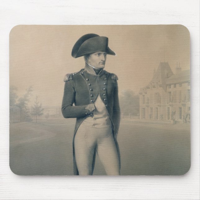 Napoleon Bonaparte första konsul på Malmaison Musmatta (Framsidan)