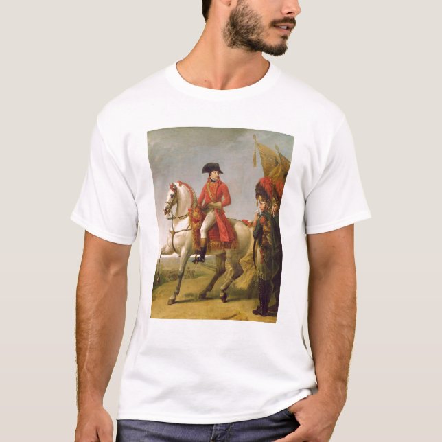 Napoleon Bonaparte första konsul T Shirt (Framsida)