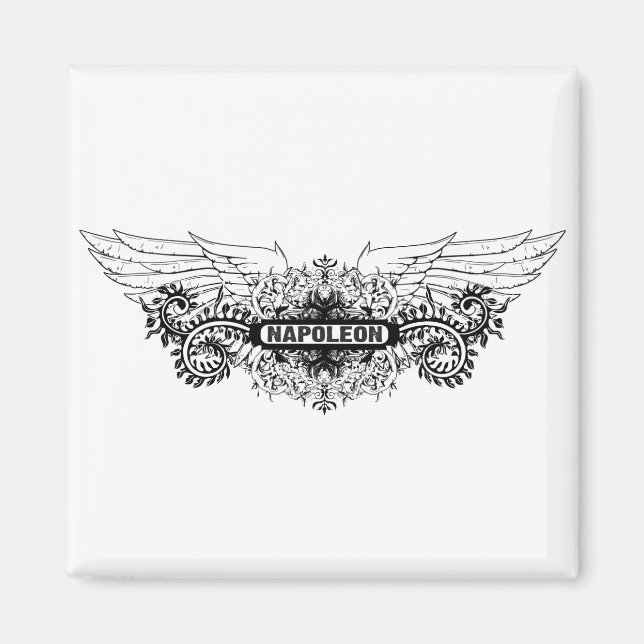 Napoleon Bonaparte ~ Franskens kejsare Magnet (Framsidan)