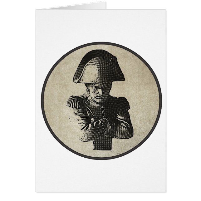 Napoleon Bonaparte Hälsningskort (Framsidan)