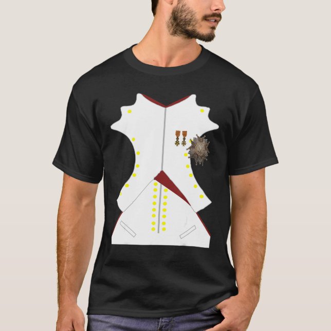 Napoleon Bonaparte, Homemade Costume Historical Re T Shirt (Framsida)