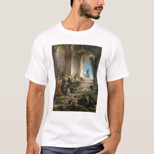 Napoleon Bonaparte i den storslagna moskén på T-shirt (Framsida)