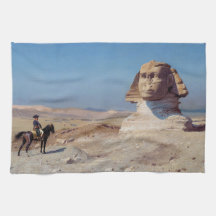 Napoleon Bonaparte inför Sfinxen (av Gérôme)