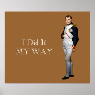 Napoleon Bonaparte ~ Jag gjorde det på mitt sätt Poster