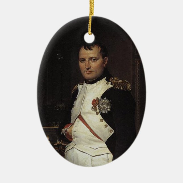 Napoleon Bonaparte Julgransprydnad Keramik (Framsidan)