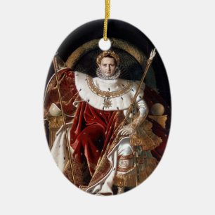 Napoleon Bonaparte Julgransprydnad Keramik