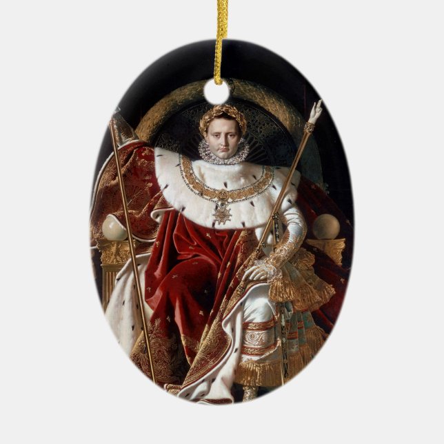 Napoleon Bonaparte Julgransprydnad Keramik (Framsidan)