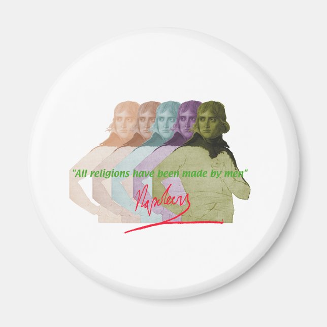 Napoleon bonaparte magnet (Framsidan)