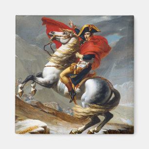 Napoleon Bonaparte målning av Jacques-Louis David Magnet