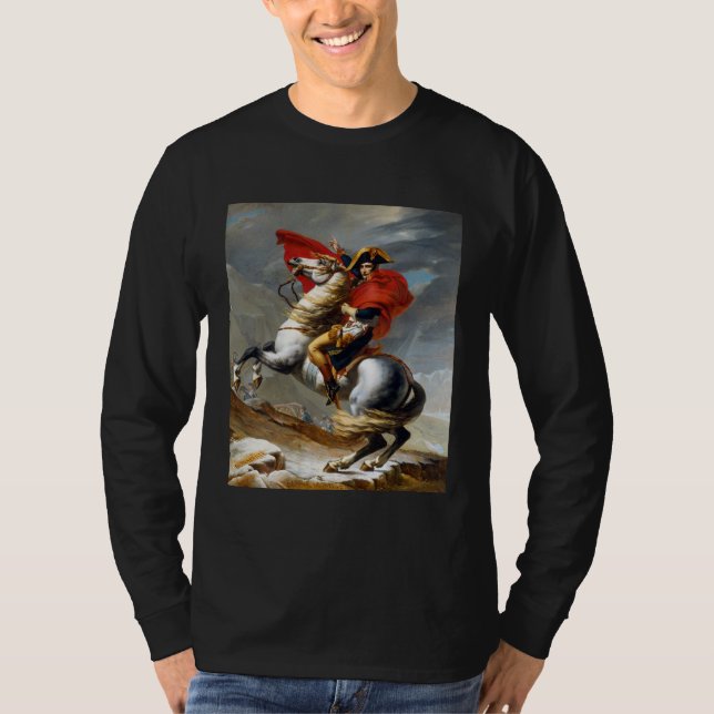 Napoleon Bonaparte målning av Jacques-Louis David Tröja (Framsida)
