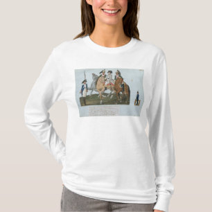 Napoleon Bonaparte och den Varsovian vaktposten T-shirt